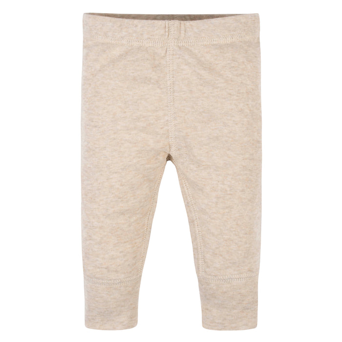 3-Pack Baby Neutral Blue, Oatmeal, & Charcoal Pants-Gerber Childrenswear