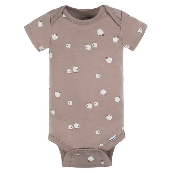 3-Pack Baby Neutral Farming Short Sleeve Onesies® Bodysuits Onesies Bodysuits Gerber®