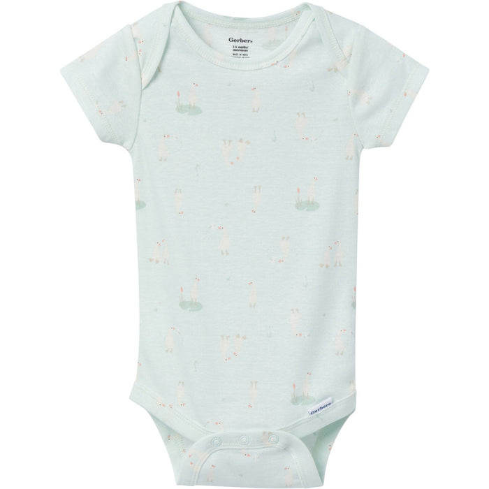 3-Pack Baby Neutral Hello Goose Onesies® Bodysuits
