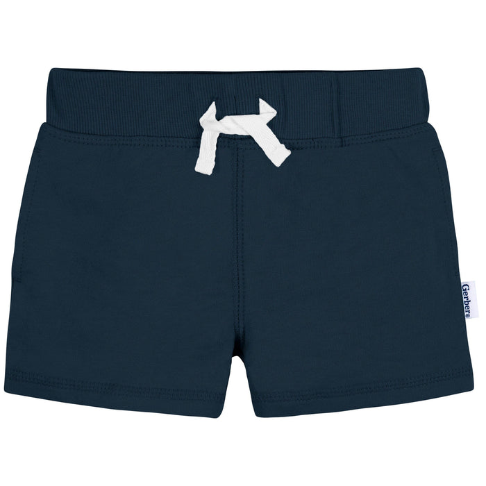 3-Pack Baby & Toddler Boys Blues Knit Short