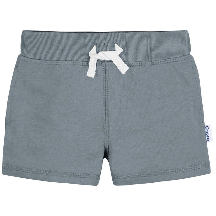 3-Pack Baby & Toddler Boys Blues Knit Short