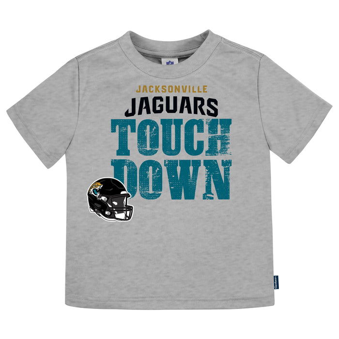 3-Pack Baby & Toddler Boys Jaguars Short Sleeve Shirts
