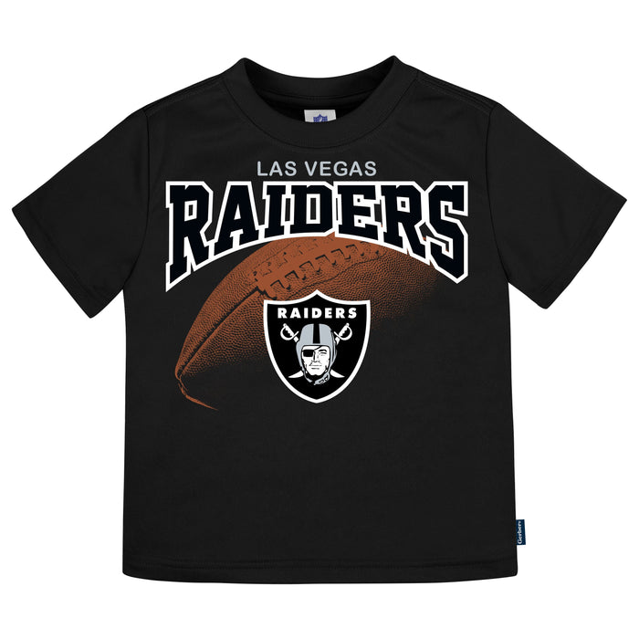 3-Pack Baby & Toddler Boys Raiders Short Sleeve Shirts