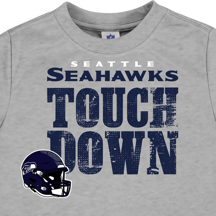 3-Pack Baby & Toddler Boys Seahawks Short Sleeve Shirts