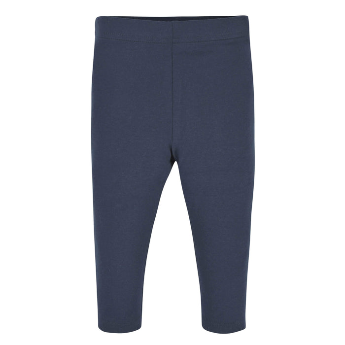 3-Pack Baby & Toddler Girls Hot Pink & Navy Premium Leggings-Gerber Childrenswear