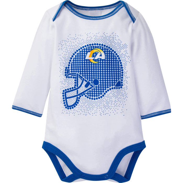 3-Piece Baby Boys Rams Bodysuit, Footed Pant, & Cap Set-Gerber Childrenswear