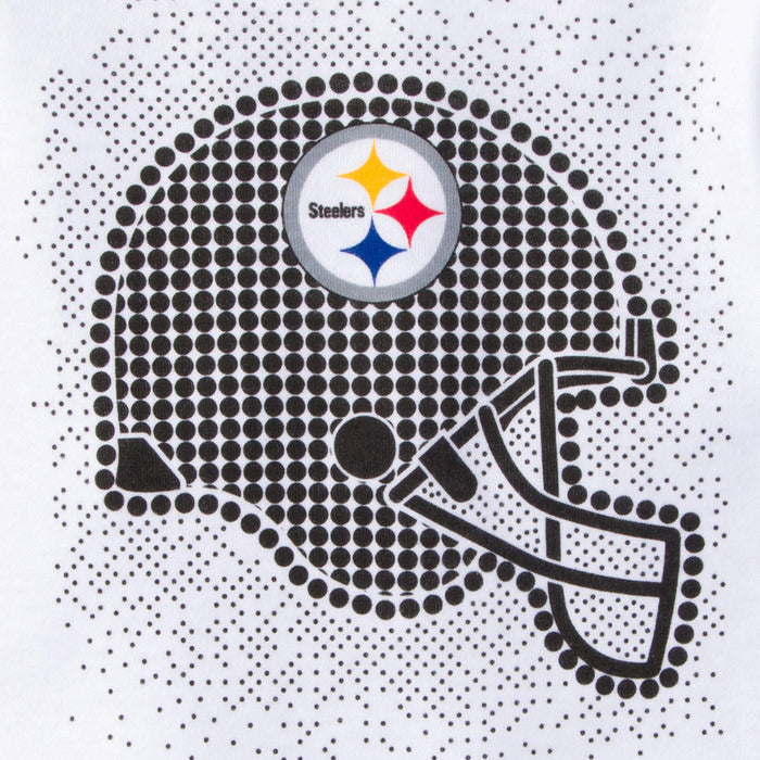 3-Piece Baby Boys Steelers Bodysuit, Footed Pant, & Cap Set-Gerber Childrenswear