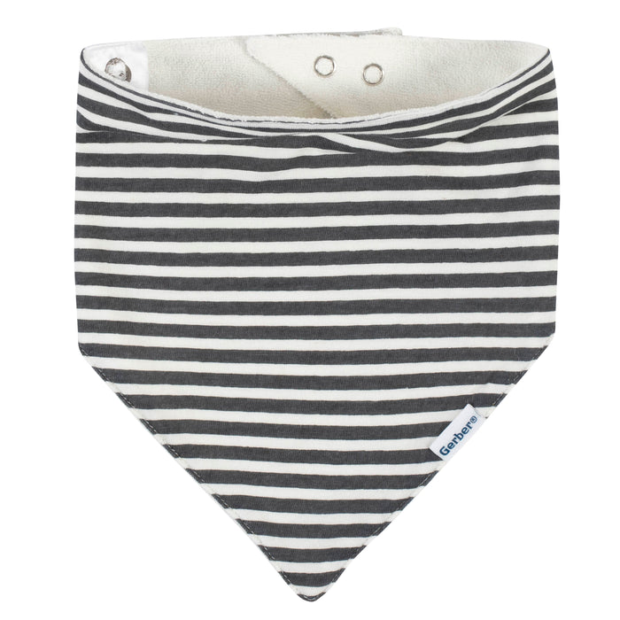 4-Pack Baby Boys Bear Bandana Bibs-Gerber Childrenswear