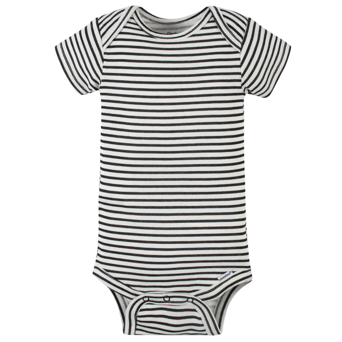 4-Pack Baby Boys Bear Short Sleeve Onesies® Bodysuits-Gerber Childrenswear