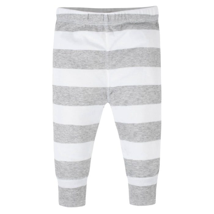 4-Pack Baby Boys Blue Stripes Pants-Gerber Childrenswear