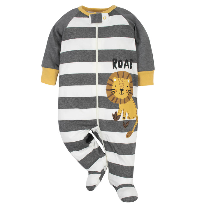 4-Pack Baby Boys Dino & Lion Sleep 'N Plays