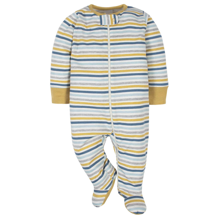 Gerber® 4-Pack Baby Boys Dinosaur Sleep N' Plays-Gerber Childrenswear