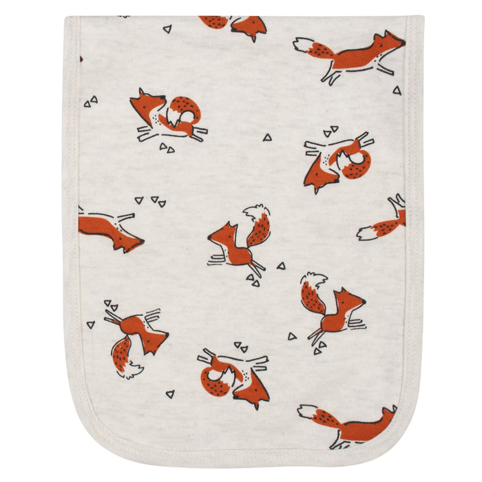4-Pack Baby Boys Fox Terry Burp Cloths-Gerber Childrenswear