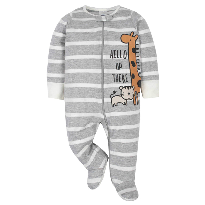 Gerber® 4-Pack Baby Boys Jungle Sleep N' Plays-Gerber Childrenswear