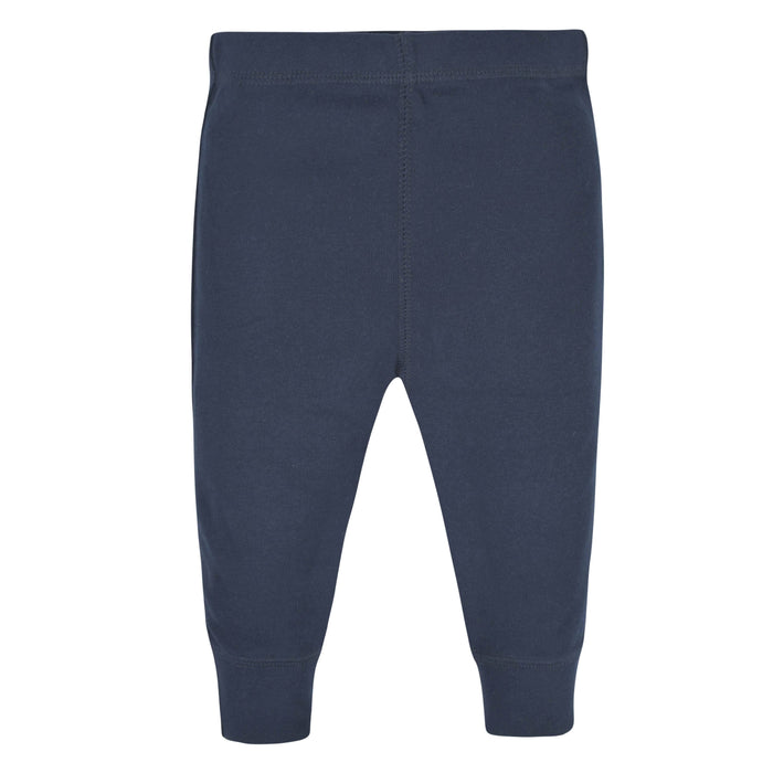 4-Pack Baby Boys Navy & Army Green Active Pants-Gerber Childrenswear