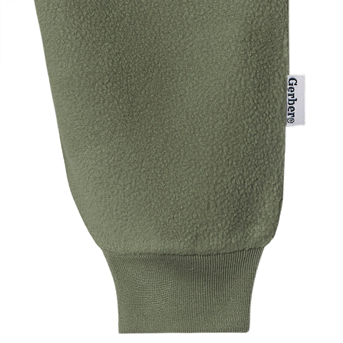4-Pack Baby Boys Lt Oatmeal Heather Fleece Pants