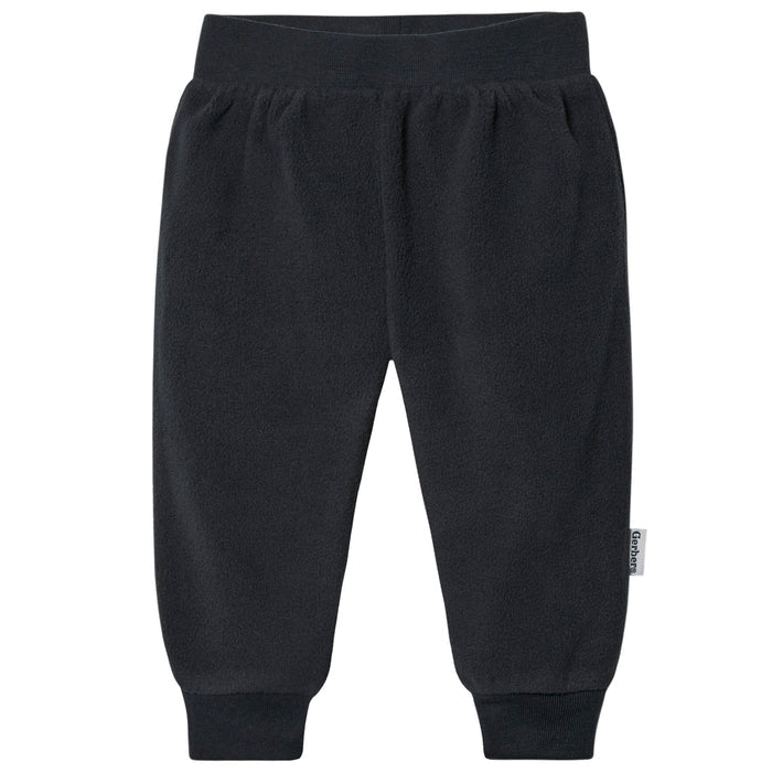 4-Pack Baby Boys Navy Gingham Fleece Pants