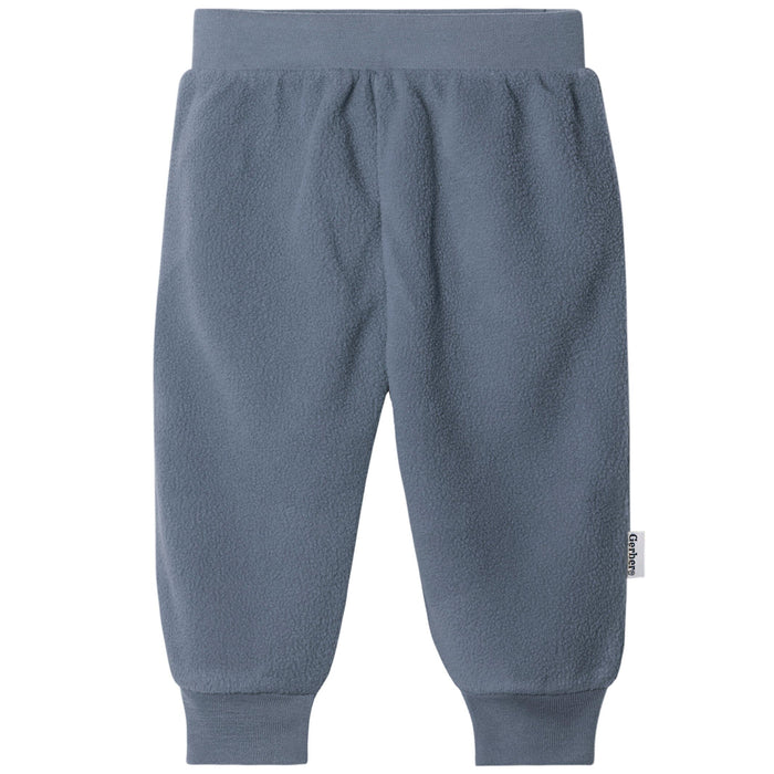 4-Pack Baby Boys Navy Gingham Fleece Pants