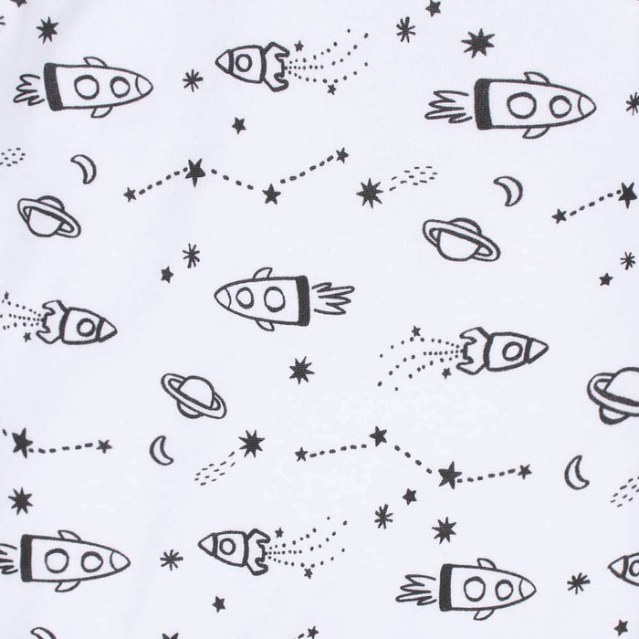 4-Pack Baby Boys Space Gowns
