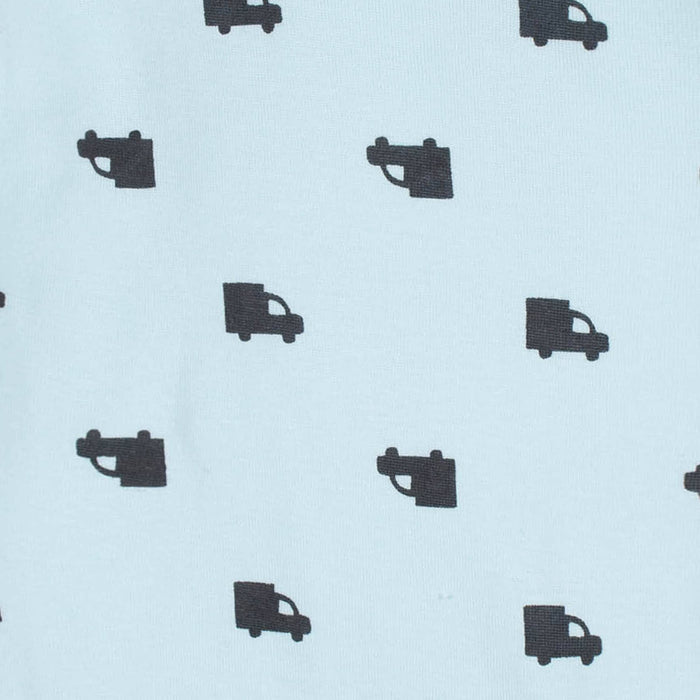 4-Pack Baby Boys Transportation Zone Gowns