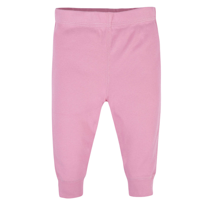 4-Pack Baby Girls Assorted Active Pants-Gerber Childrenswear
