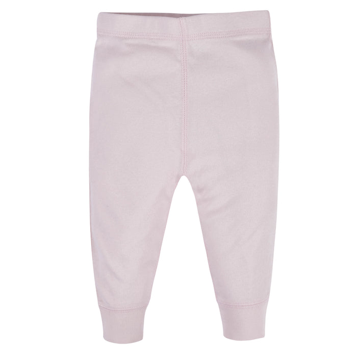 4-Pack Baby Girls Hearts Active Pants-Gerber Childrenswear