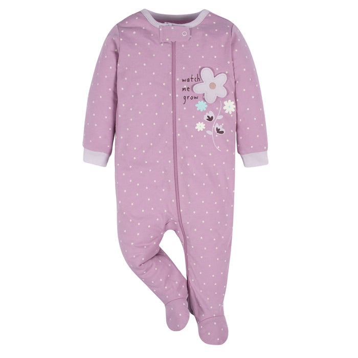 4-Pack Baby Girls Lavender Garden Sleep 'N Plays