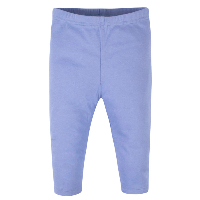 4-Pack Baby Girls Pastel Pants-Gerber Childrenswear