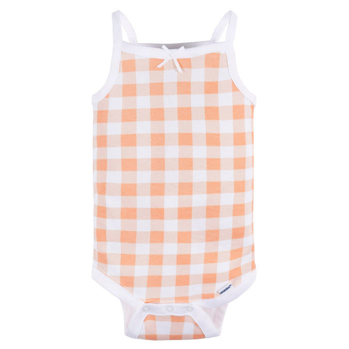 4-Pack Baby Girls Picnic Onesies® Bodysuits