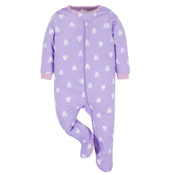 4-Pack Baby Girls Rainbow Floral Sleep 'N Plays