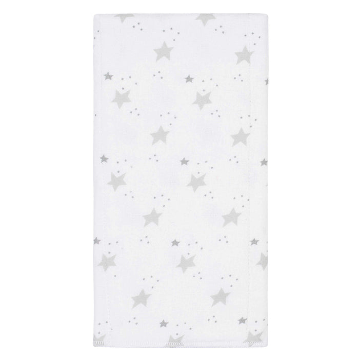 4-Pack Baby Neutral Sheep Flannel Burp Cloths-Gerber Childrenswear