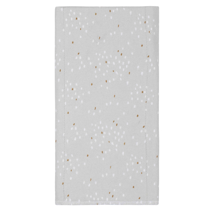 4-Pack Baby Neutral Sheep Flannel Burp Cloths-Gerber Childrenswear