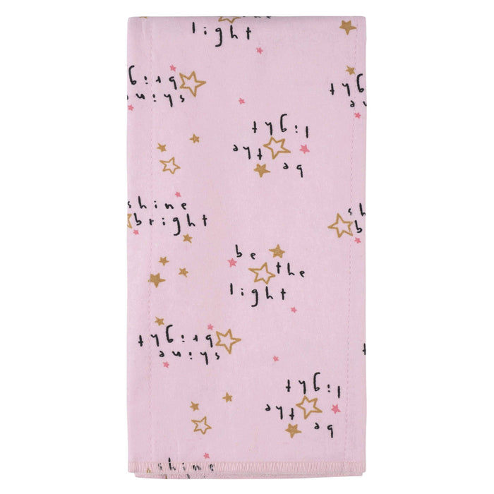 4-Pack Girls Princess Flannel Burp Cloths-Gerber Childrenswear