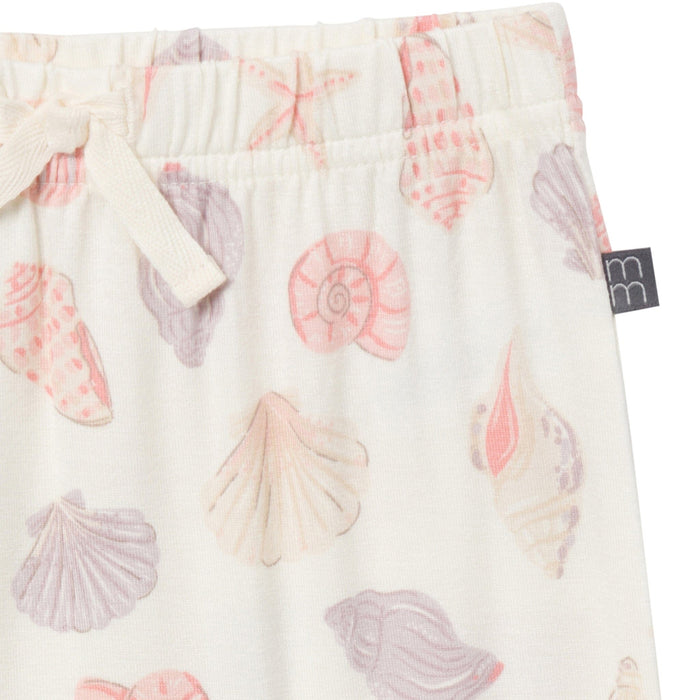 4-Pack Baby Girls Ivory Seashells Bodysuit and Pant Set outfits Modern Moments™ by Gerber®