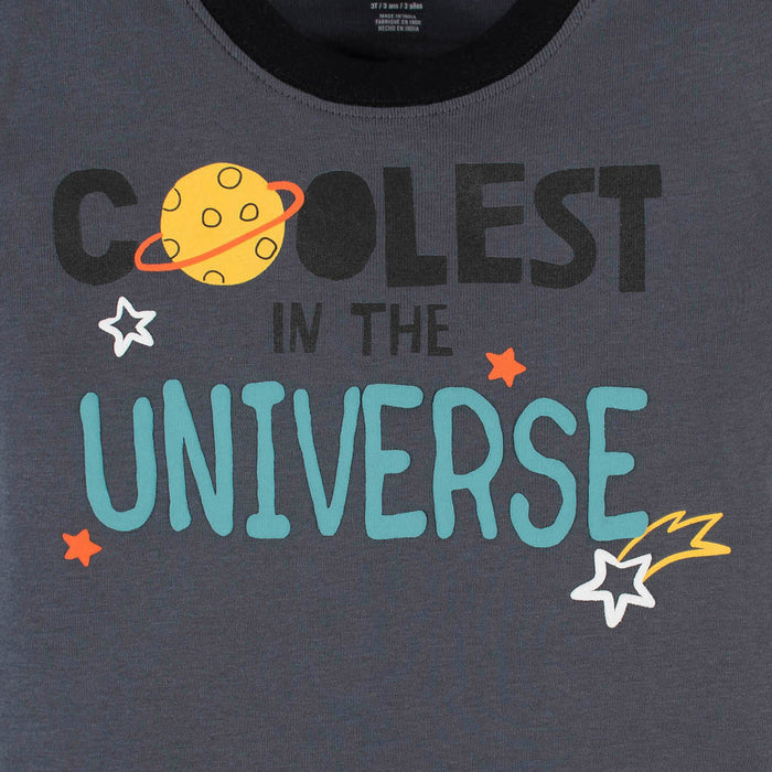 4-Piece Infant & Toddler Boys Blast Off Tees, Shorts & Pants Set-Gerber Childrenswear