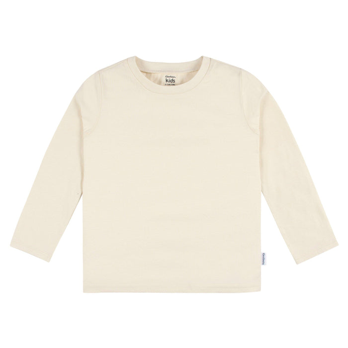 5-Pack Baby & Toddler Natural Premium Long Sleeve T-Shirts