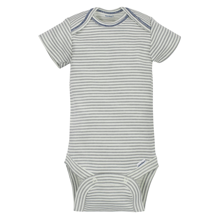 5-Pack Boys Hedgehog Short Sleeve Onesies® Bodysuits-Gerber Childrenswear