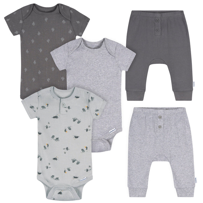 2-Piece Baby Boys Wild Buffalo Trail Bodysuits & Pants Set Outfits & Sets Gerber®