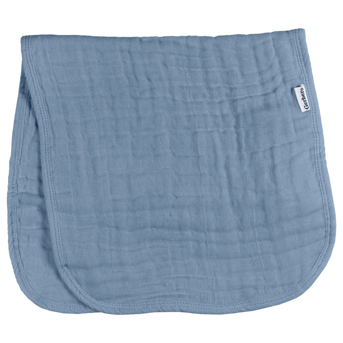 6-Pack Baby Boys Multi Blues Browns Muslin Burpcloth