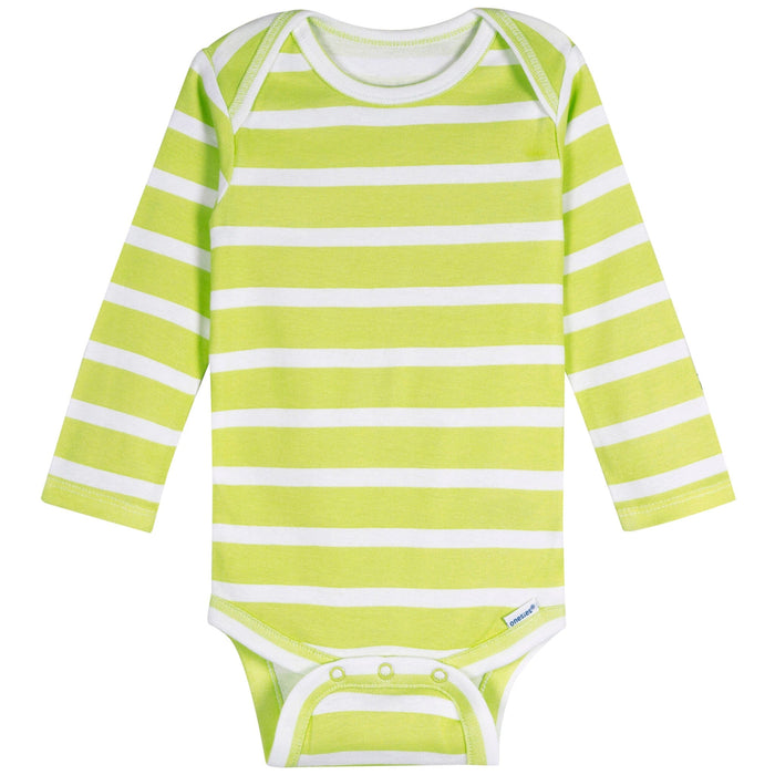 6-Pack Baby Boys Dinos Long Sleeve Onesies® Bodysuits