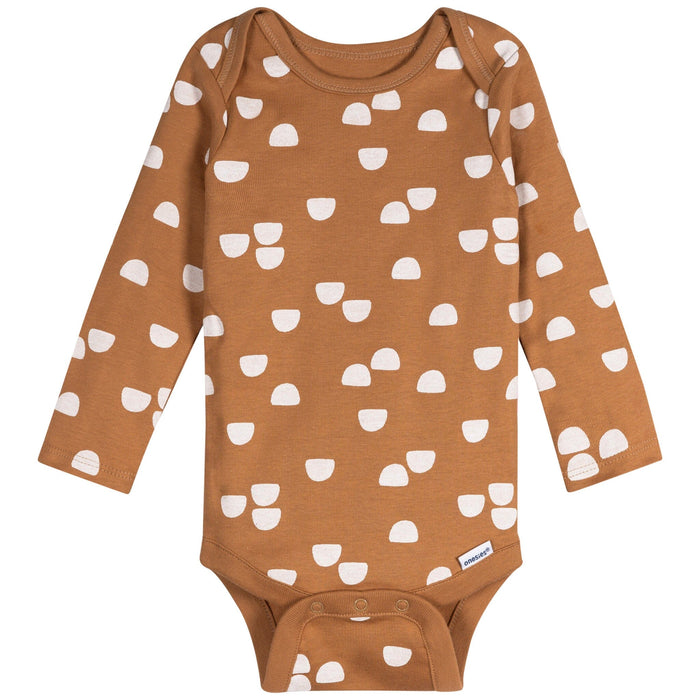 6-Pack Baby Boys Food Long Sleeve Onesies® Bodysuits