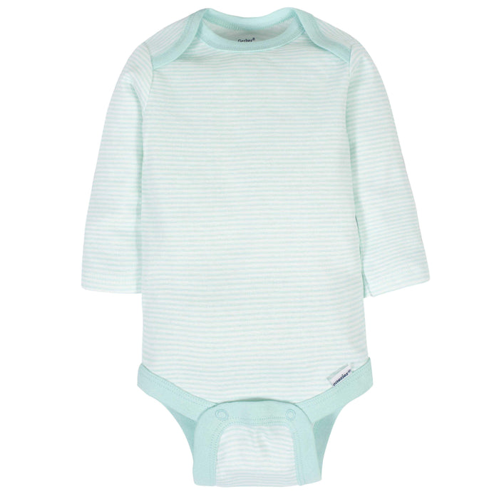6-Pack Baby Neutral Animals Long Sleeve Onesies® Bodysuits