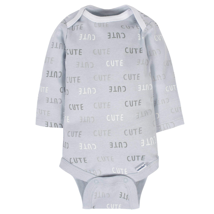 6-Pack Baby Neutral Sheep Long Sleeve Onesies® Bodysuits
