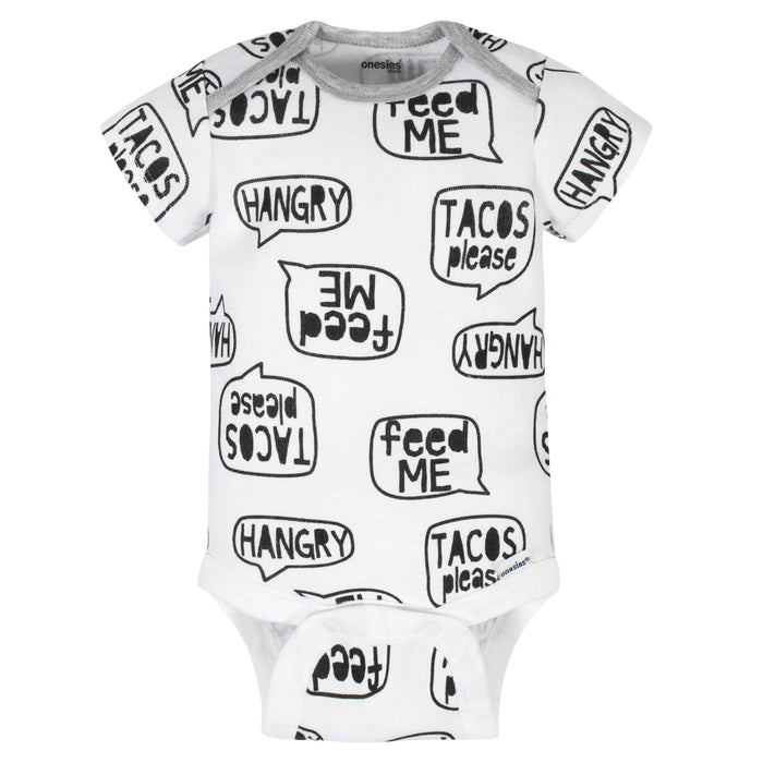 6-Piece Baby Boys Pizza Onesies® Brand Bodysuits & Pants Set-Gerber Childrenswear