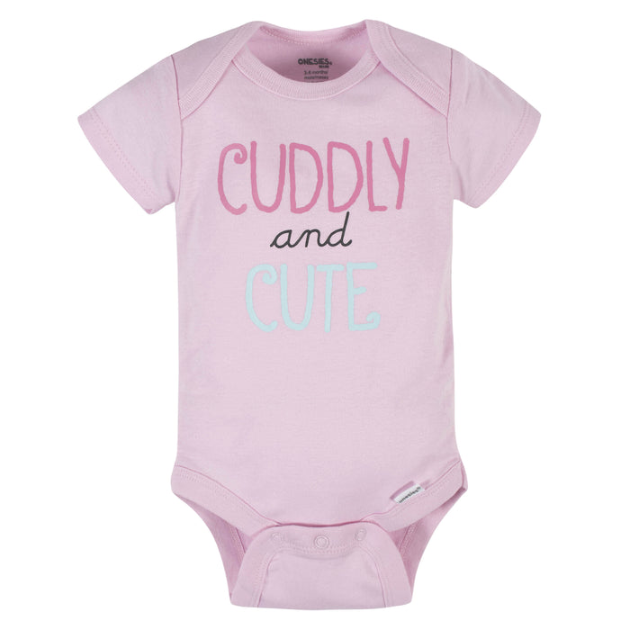 6-Piece Baby Girls Cuddly & Cat Onesies® Brand Bodysuit & Sleep N' Play Set-Gerber Childrenswear