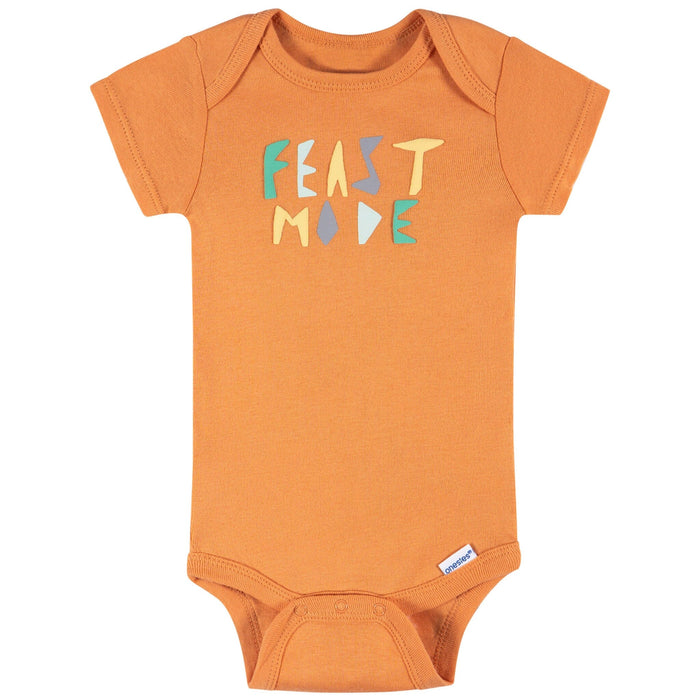 8-Pack Baby Boys Hello Friends Short Sleeve Onesies® Bodysuits onesies Onesies® Brand