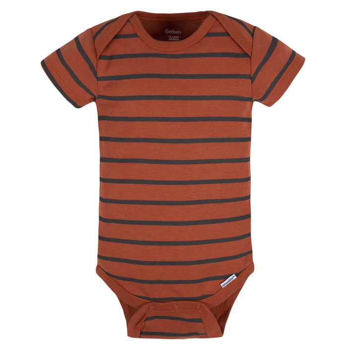 8-Pack Baby Boys Transportation Zone Onesies® Bodysuits