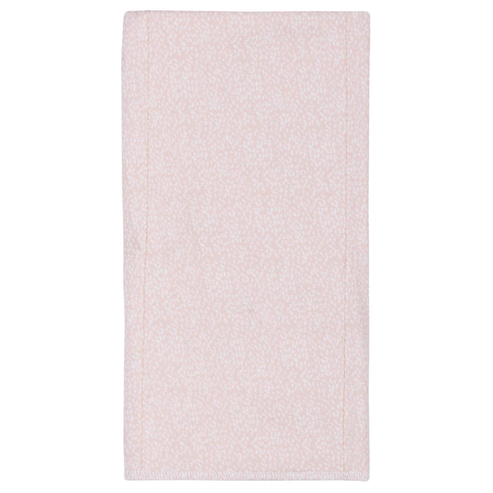Gerber® 8-Pack Baby Girls Bear Flannel Burp Cloths-Gerber Childrenswear
