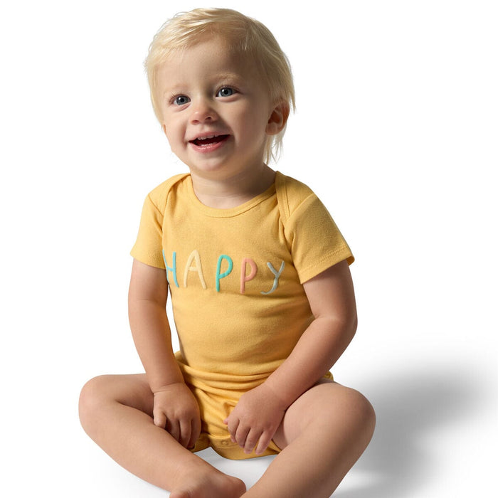 8-Pack Baby Neutral Fun Fun Fun Short Sleeve Onesies® Bodysuits onesies Onesies® Brand