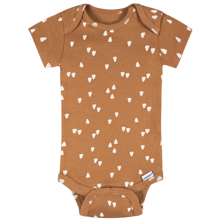 8-Pack Baby Neutral Peeling Good Short Sleeve Onesies® Bodysuits onesies Onesies® Brand